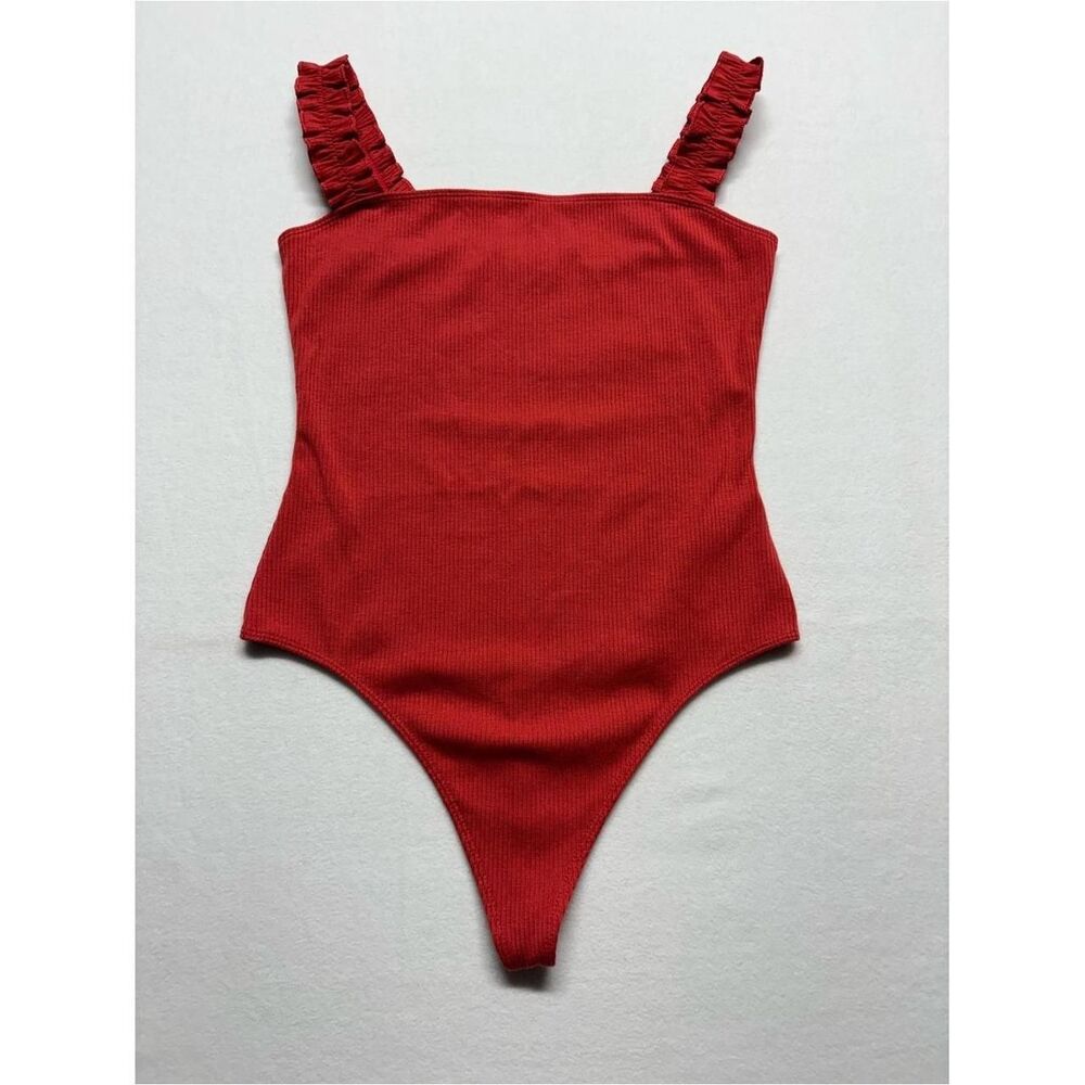 Sunday-best Women's Red Bodysuit